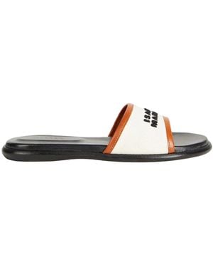 Isabel Marant Two-Tone Slippers - Brown