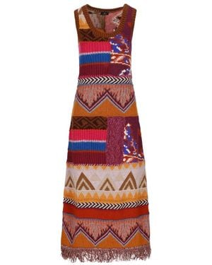 Etro Maxi Dress - Red