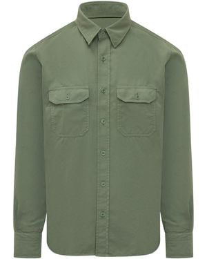 Tom Ford Long-Sleeved Shirt - Green