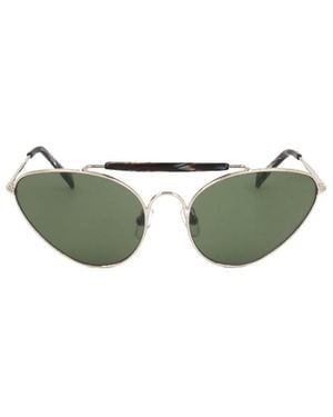 Dries Van Noten Full Frame Sunglasses - Green
