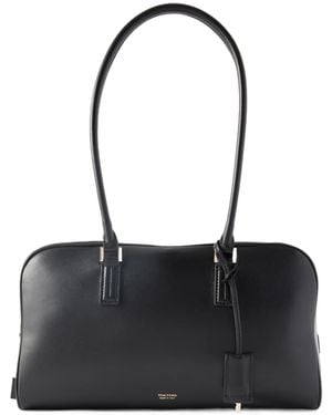Tom Ford Leather Shoulder Bag - Black