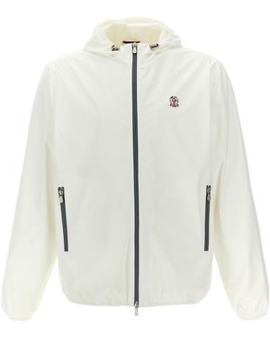 Brunello Cucinelli Logo Waterproof - White