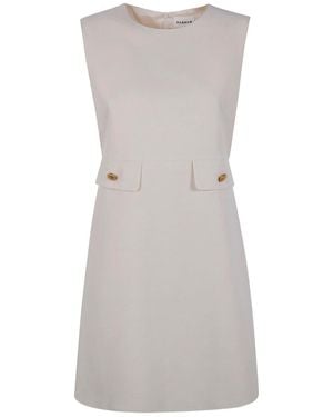 P.A.R.O.S.H. Pocket Shift Dress - Grey