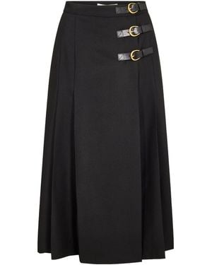 Chloé Minimalist Midi Dress - Black