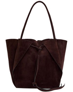 Gabriela Hearst Marija Suede Tote Bag - Red