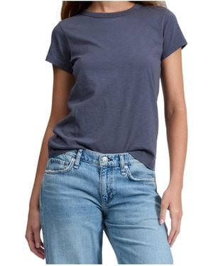 Rag & Bone The Slub T-Shirt - Blue