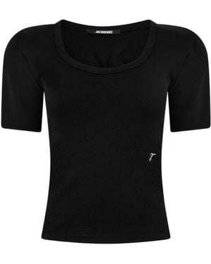 Jacquemus Short-Sleeved T-Shirt - Black