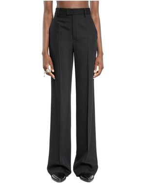 Ann Demeulemeester Belt Loops Slacks - Black