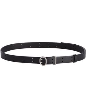 Jil Sander Cannolo Belt - White
