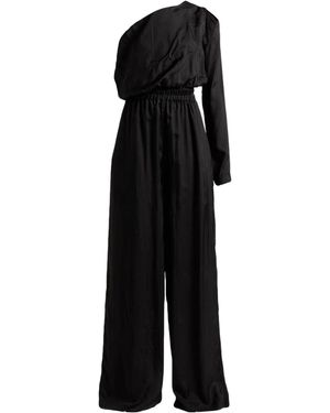 Rick Owens Jumpsuit Cupro - Black