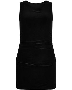 Norma Kamali Pickleball Midi Dress - Black
