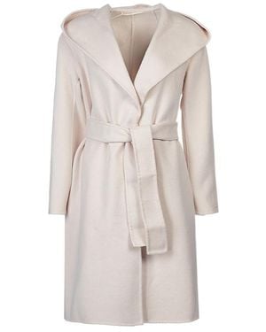 iBlues Long-Sleeved Coat - Natural