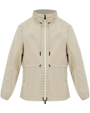 Moncler Grenoble Soulare Hooded Jacket - Natural