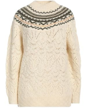 Isabel Marant Knitted Sweate - Natural