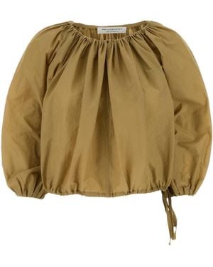 Philosophy Di Lorenzo Serafini Cropped Blouse - Natural