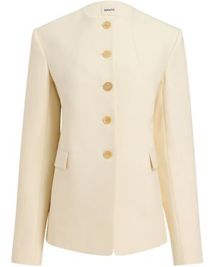 KHAITE Jameson Jacket - Natural