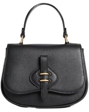 Coccinelle Mavery Grained-Leather Mini Bag - Black