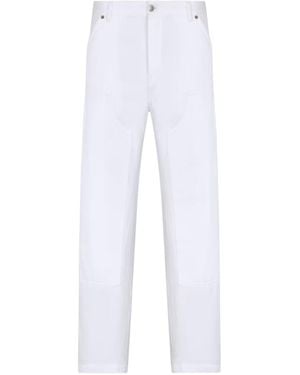 Dior Carpenter Style Jeans - White