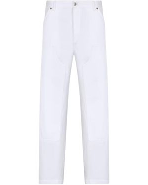 Dior Carpenter Style Jeans - White