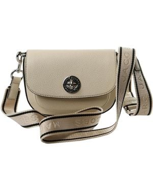 Marc Jacobs Turnlock Logo-Strap Shoulder Bag - Gray
