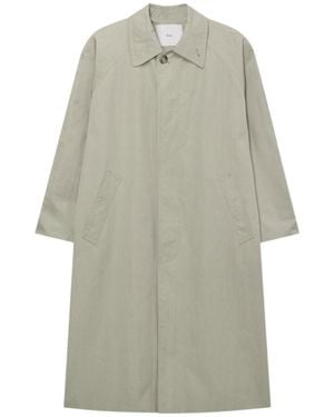 DUNST Button Coat - Grey
