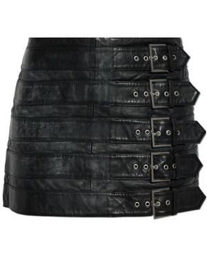 AllSaints Form-Fitting Mini Skirt - Black