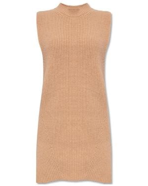 Nanushka Sleeveless Knit Top - Natural