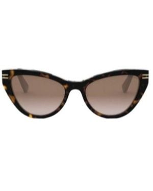 BVLGARI Bulgari Cat-Eye Sunglasses - Metallic