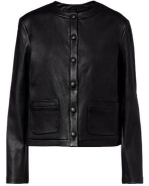 Stouls Gabrielle Leather Jacket - Black