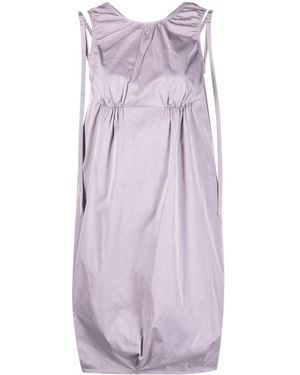 Sportmax V-Back Shift Dress - Purple