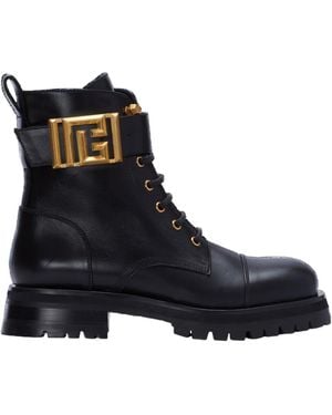 Balmain Charlie Ankle Boots - Black