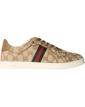 Gucci Alex Low Pro Runner Ld63 - Brown
