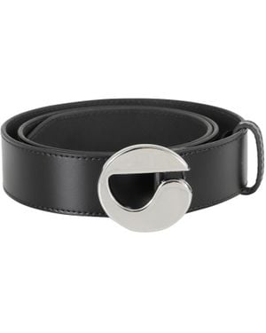 Coperni Logo Plaque Buckle Belt - Black