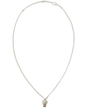 Loro Piana Cardo Chain Necklace - White