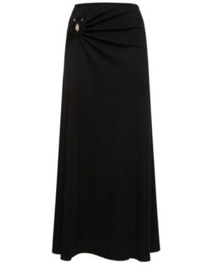 Christopher Esber Openwork Ruffle Skirt - Black