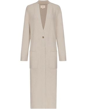 Loulou de Saison Smet Yak-Blend Long Cardigan - White