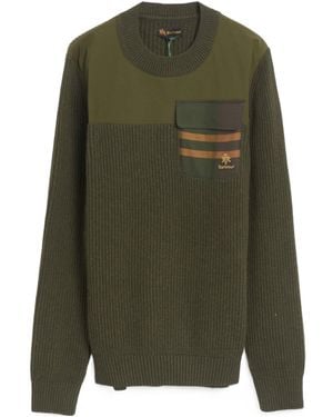 Barbour Long Sleeve Sweater - Green