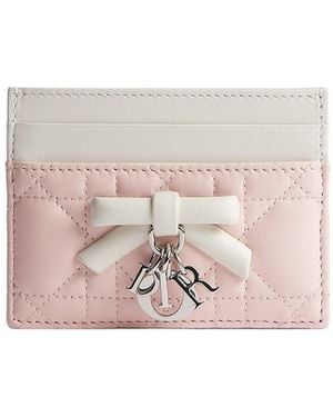Dior Lady Freesia Card Holder - Pink