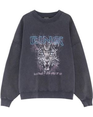 Anine Bing Miles Jumper Leo Muse - Blue