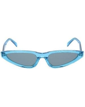 Celine Cat Eye-Frame Sunglasses - Blue