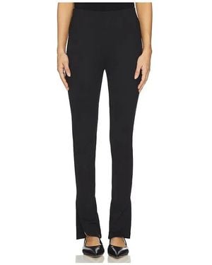Anine Bing Kylie Split-Cuffs Trousers - Black