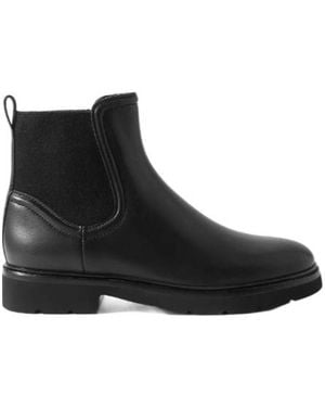 Vince Rue Leather Chelsea Boots - Black