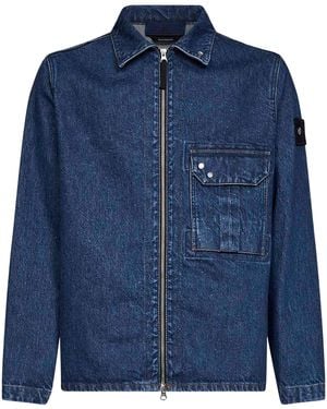 Stone Island Long-Sleeved Shirt - Blue