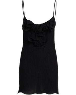 Magda Butrym Blend Mini Dress - Black