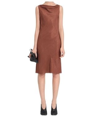 MM6 by Maison Margiela Jacquard Dress - Red