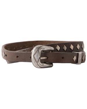 RRL Vintage Style Belt - Brown
