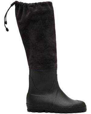Rier Farmer Rain High Boots - Black