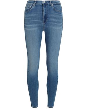 Tommy Hilfiger Belt-Loop Jeans - Blue