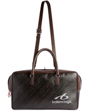 Balenciaga Le 7 Bowling Bag Large - Black