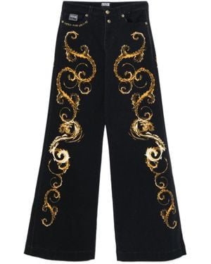 Versace Jeans Couture Belt-Loop Jeans - Black